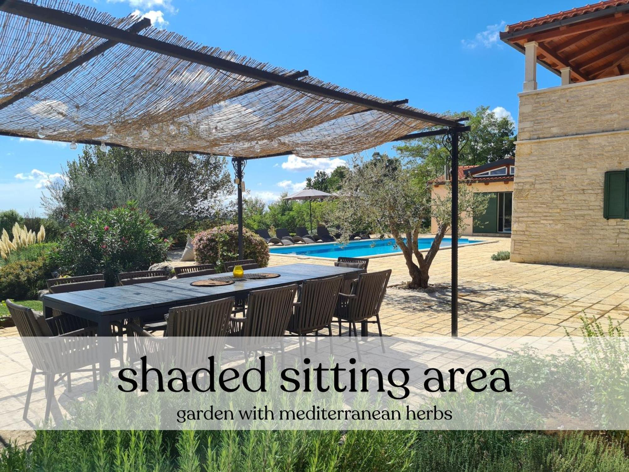 Spacious Villa With Pool, Indoor Jacuzzi And Sauna Near Porec Višnjan Exterior foto